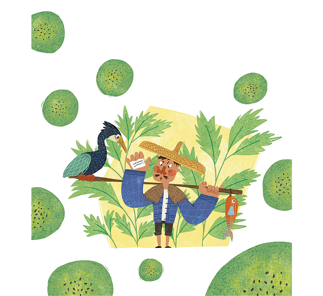 2020作品总结（图ZMjM5MjE4MTcy） - 儿童插画 - 站酷设计师plumtea原创素材 - 站酷ZCOOL