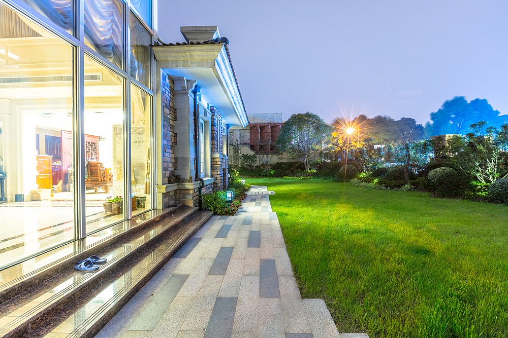 一座未建造完成的花园 上海浦东庭院设计施工（图ZOTY4ODY1MDQ=） - 景观设计 - 站酷设计师东町造园花园设计原创素材 - 站酷ZCOOL