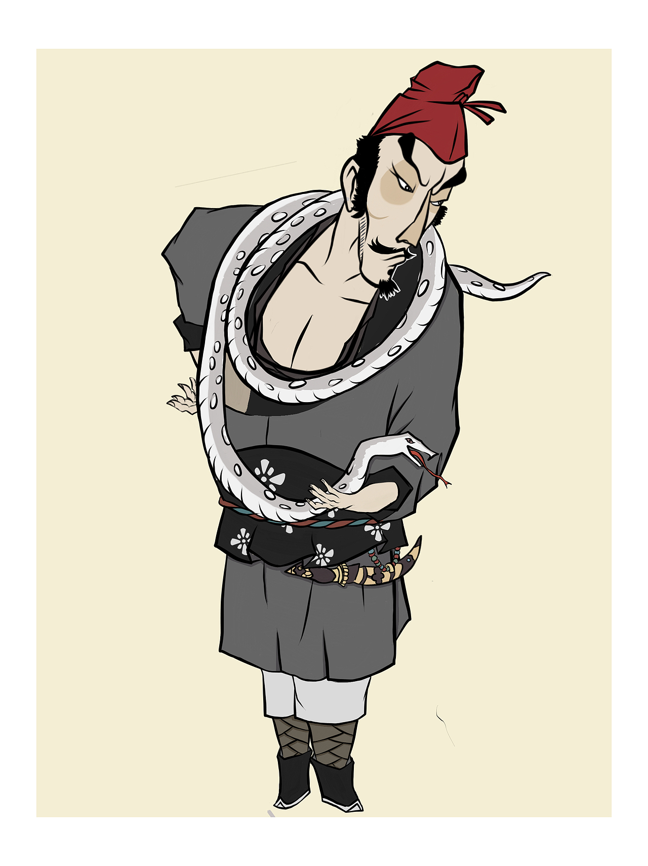 指绘|仿戴敦邦水浒人物 (三)