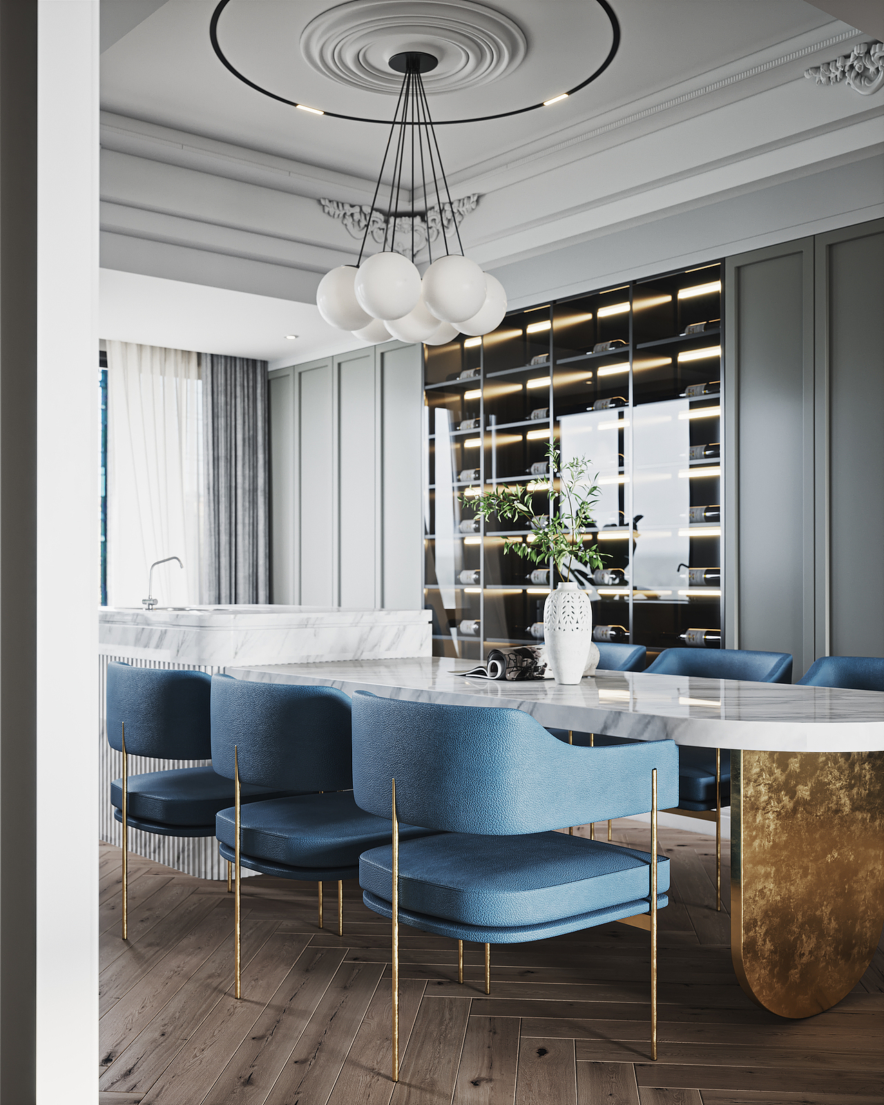 现代轻奢法式风格创作