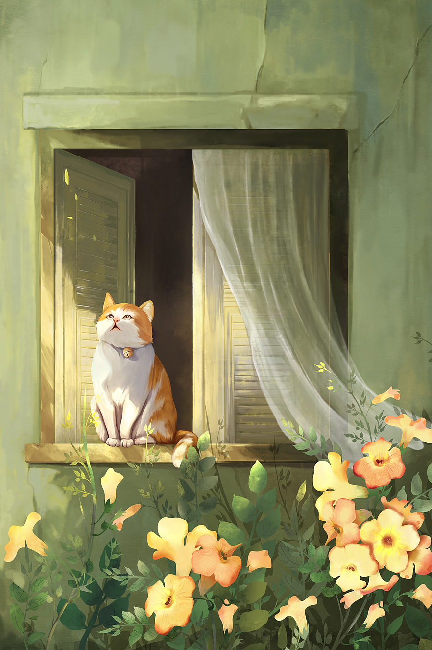 安逸生活|插画|商业插画|long傲天 - 原创作品 - 站酷 (zcool)