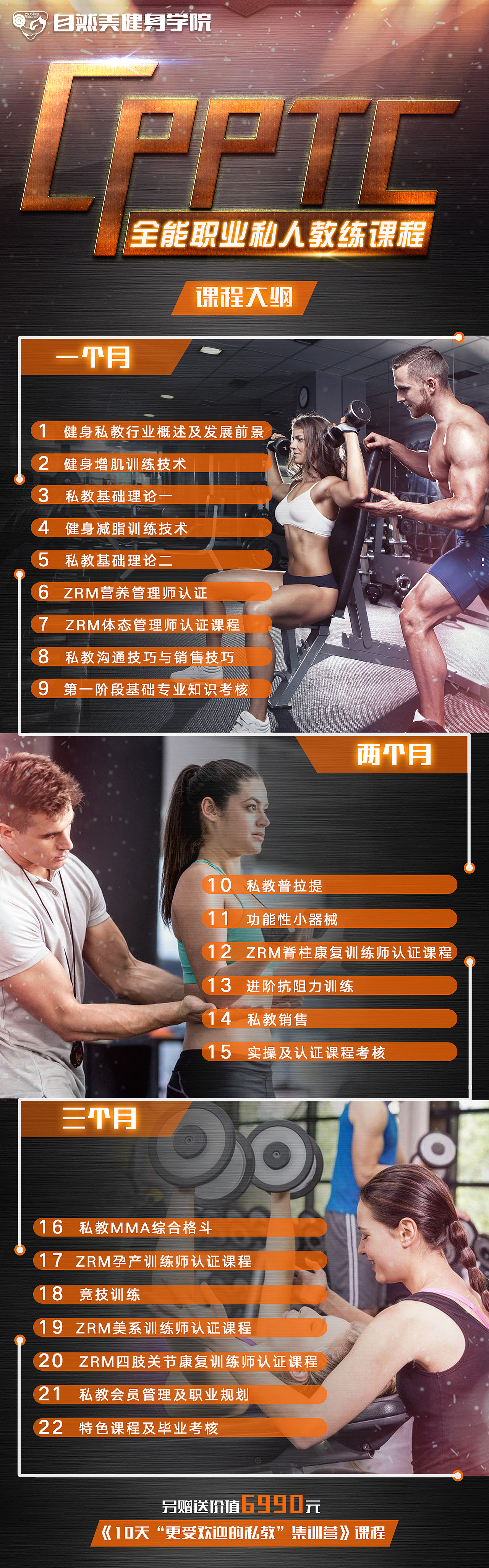 健身学院海报设计