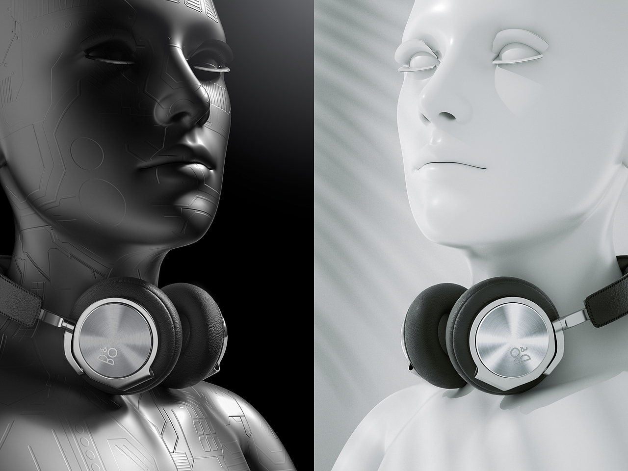 产品渲染——耳机