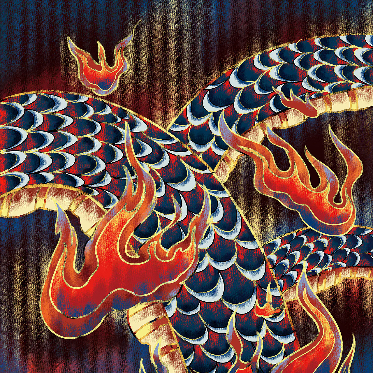 蛇可化龙,龙非自然界所存在的生物,于是有的人认为蛇可替代龙,蛇亦是