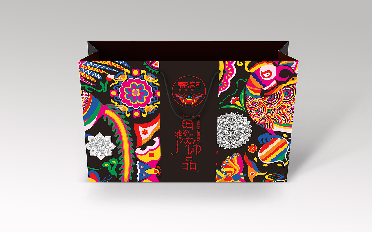 视觉传达毕业设计（苗族刺绣元素再创作）饰品包装设计（图ZMTAyMzU2MTEy） - 包装 - 站酷设计师ZeeVision原创素材 - 站酷ZCOOL