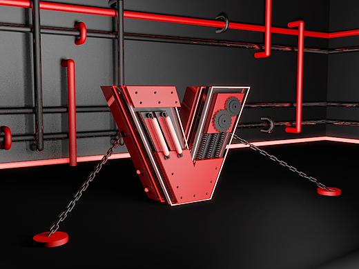 V