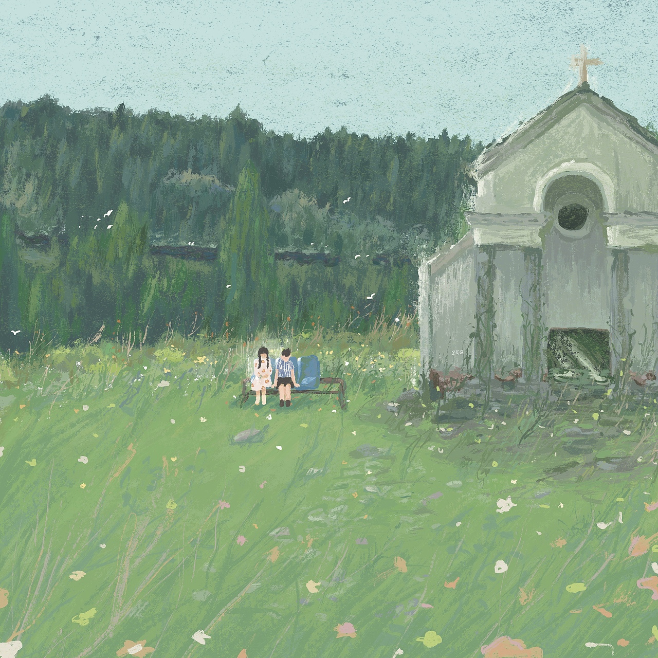 独（图ZMjkzNzEyOTQ4） - 艺术插画 - 站酷设计师志志超原创素材 - 站酷ZCOOL