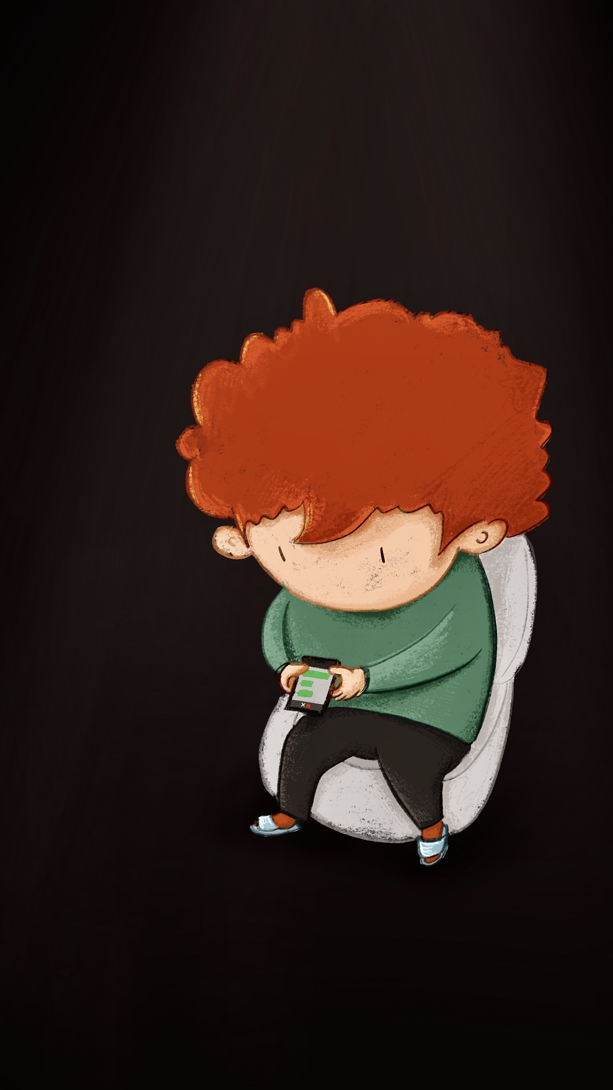 《专心等你的消息》