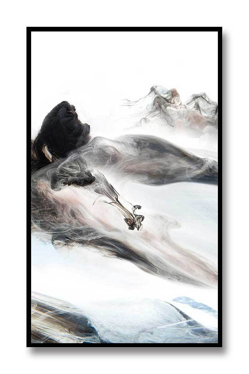 很喜欢的一组水墨抽象中式画