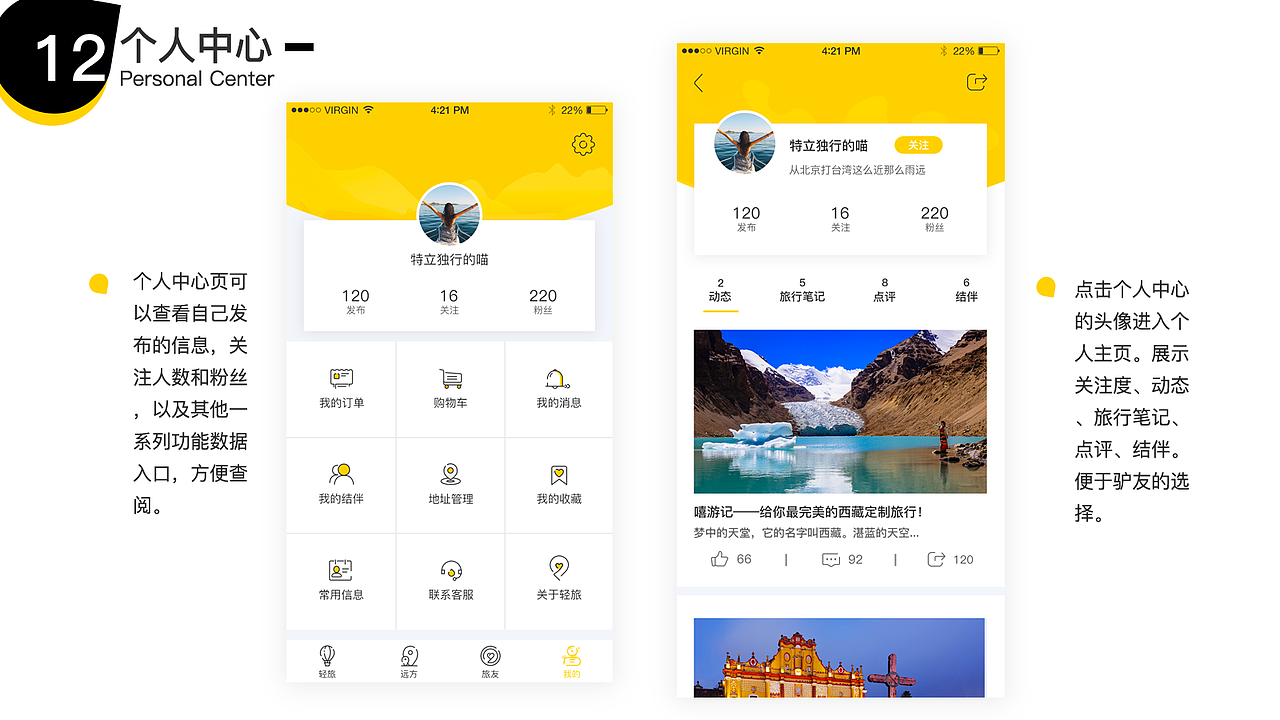 轻旅（图ZMTQyOTExNDg4） - APP界面 - 站酷设计师逗逗学姐原创素材 - 站酷ZCOOL