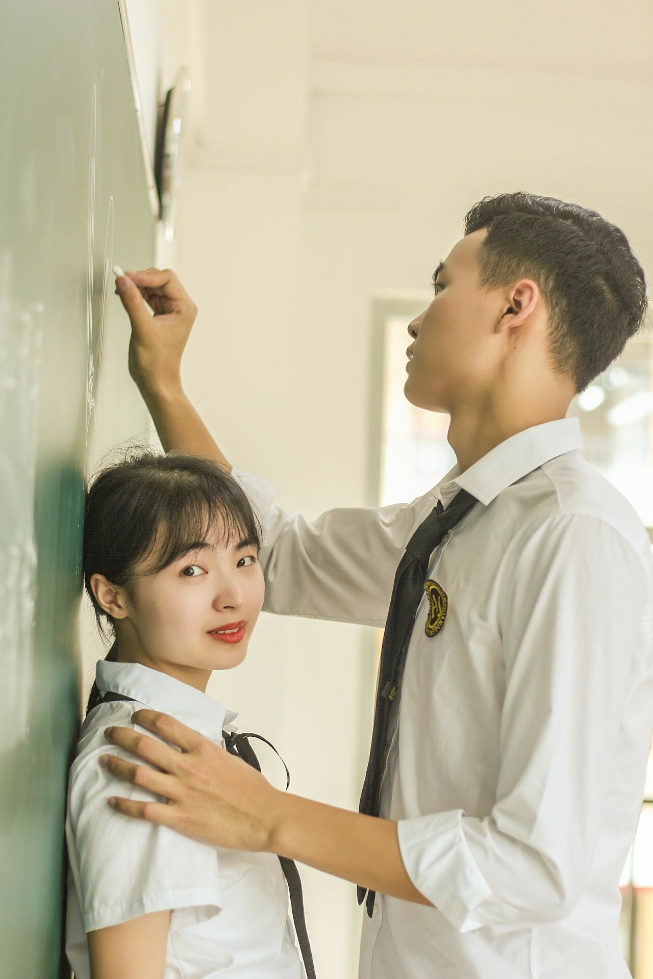 情侣jk校服写真教室版