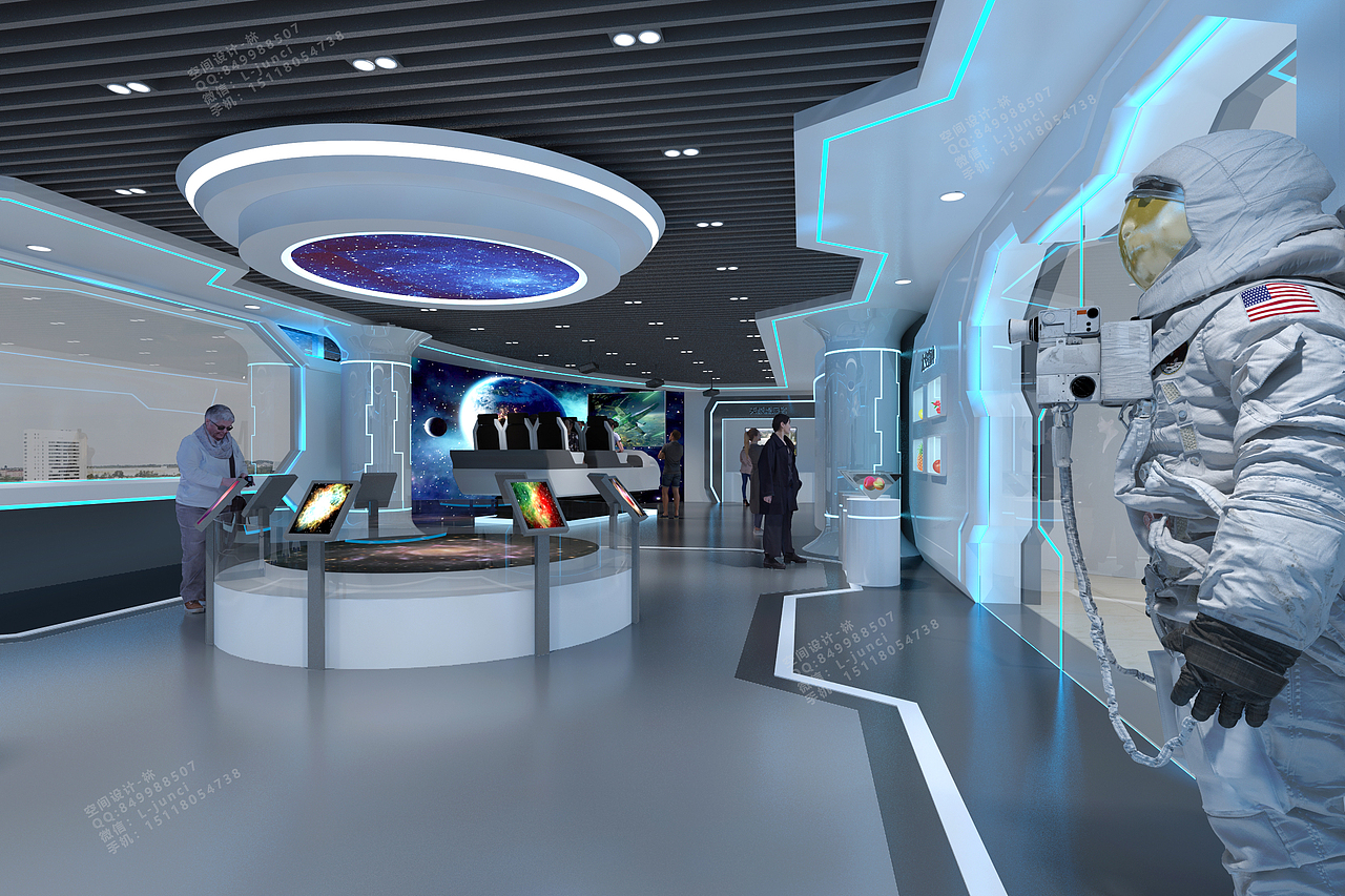 某少年宫科技馆5楼区域（图ZMjc4Mzk4OTA0） - 展陈设计 - 站酷设计师LJC1113原创素材 - 站酷ZCOOL