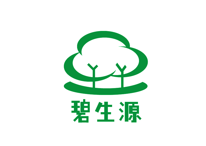 [九笑猫创意]logo丨vi设计丨"碧生源"设计@九笑猫