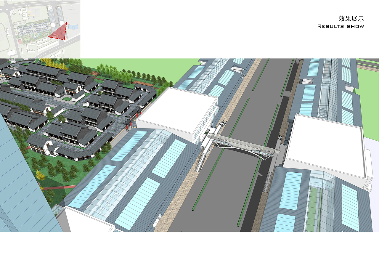 蒲城县云麾路商业步行街规划设计