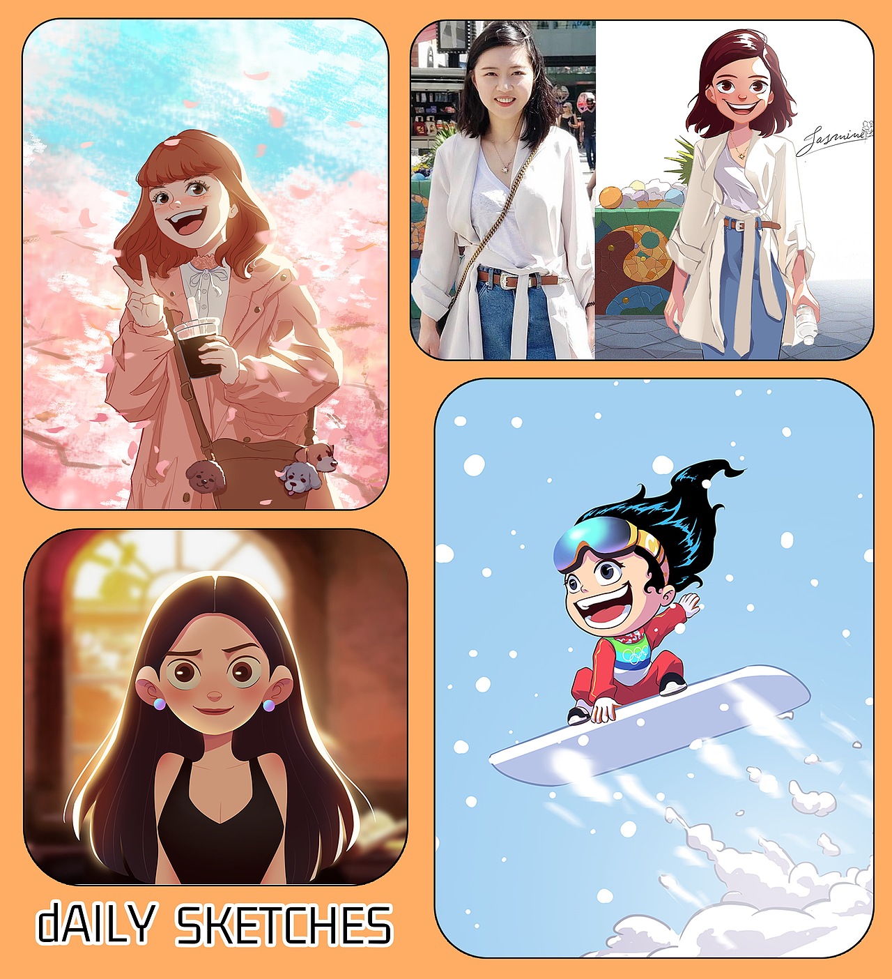 插画（图ZMTc0MjU2MjI0） - 概念设定 - 站酷设计师JY_Jannie原创素材 - 站酷ZCOOL