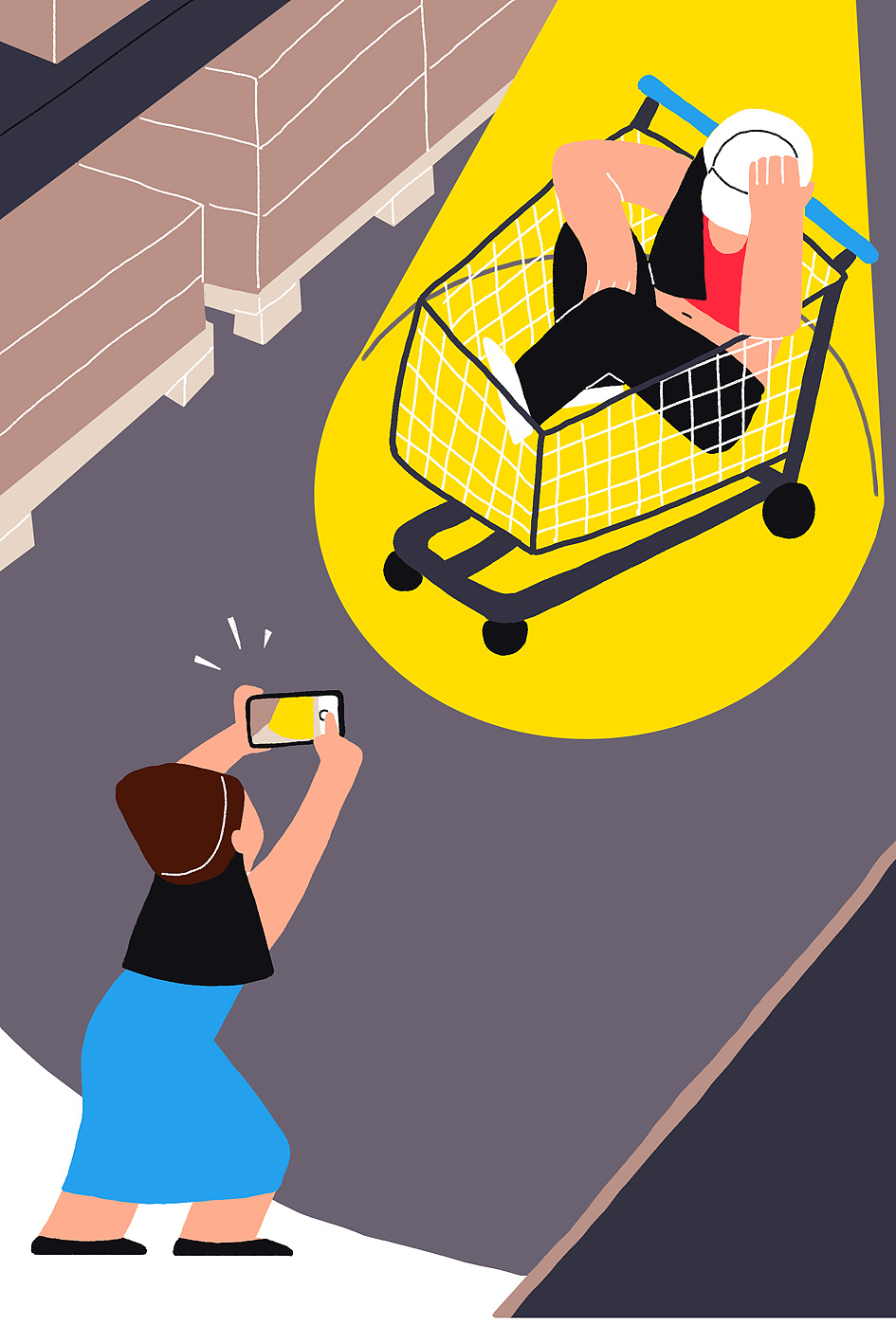 腾讯时尚:宜家戏精图鉴|插画|商业插画|退其 - 原创作品 - 站酷 (zcoo