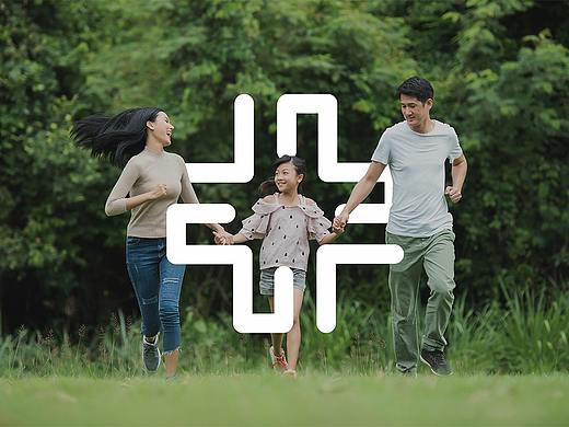 医院VI，弘和中医医院互联网医院院徽设计