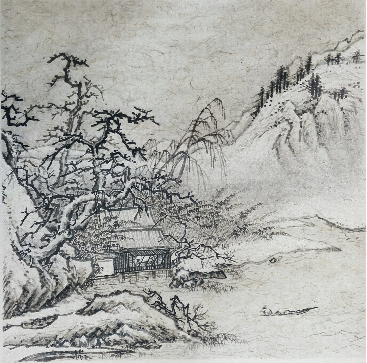 雪堂客話（圖ZNDcwMjM4MjA=） - 繪畫 - 站酷設(shè)計(jì)師李斌910924原創(chuàng)素材 - 站酷ZCOOL