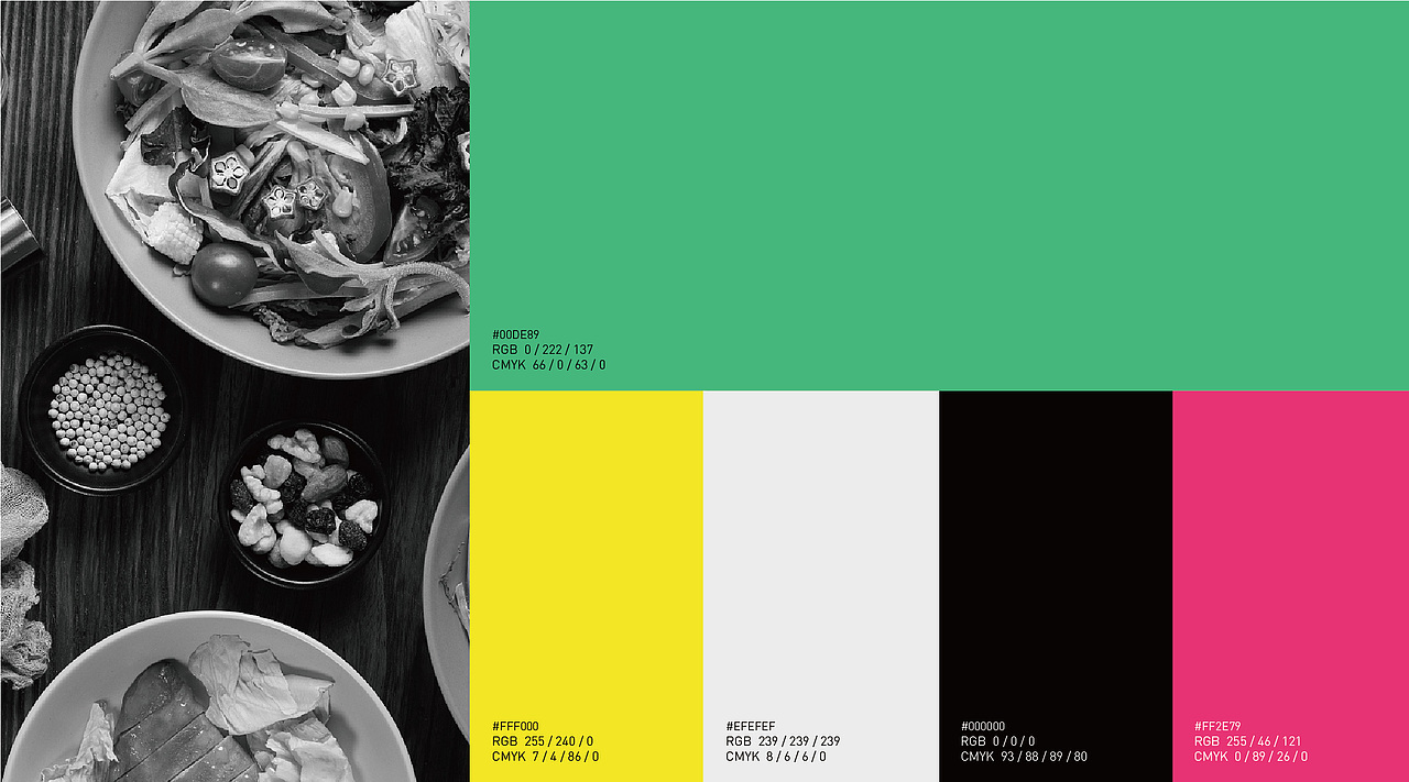 健康生活 来点儿绿 / 餐饮品牌 减脂轻食VI(图ZMzQ2MTk0NTI4) - 品牌 - 站酷设计师想撸猫的饼原创素材 - 站酷ZCOOL