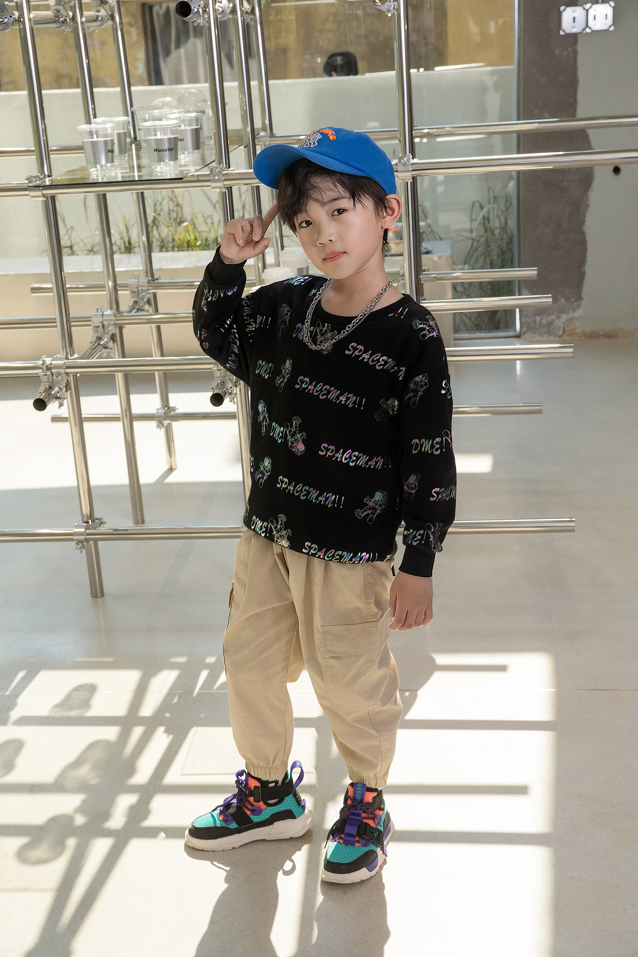 男童电商模特拍摄-奶萌团子