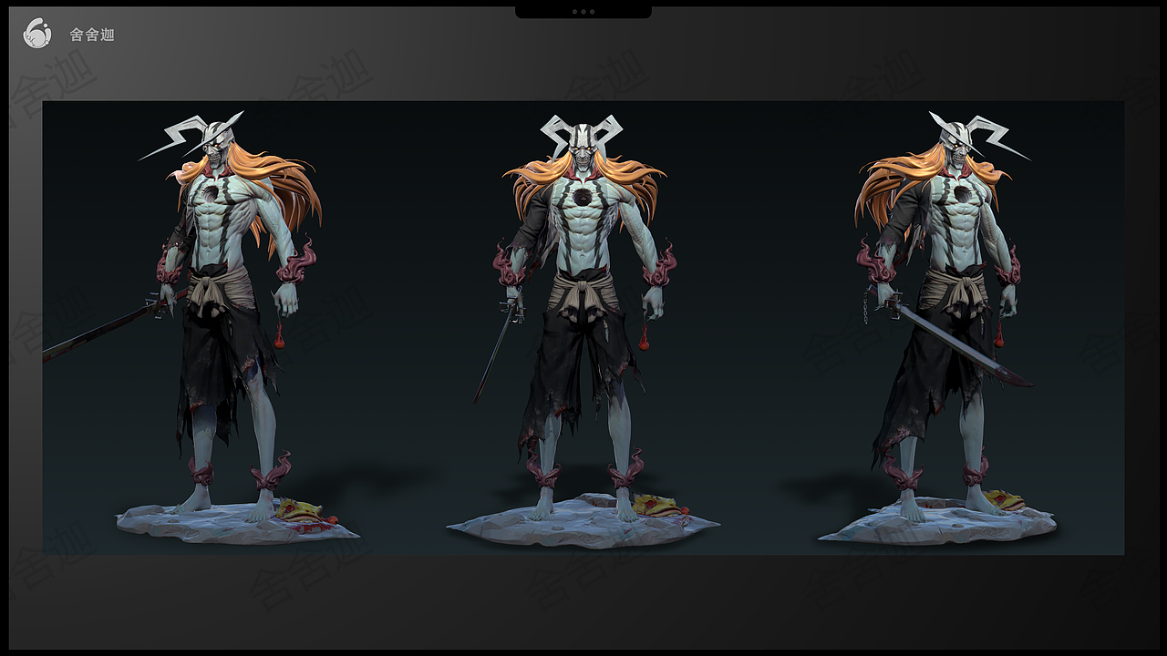 【次时代】3D角色建模（图ZMzQwMzAyODY4） - 人物/生物 - 站酷设计师舍舍迦原创素材 - 站酷ZCOOL