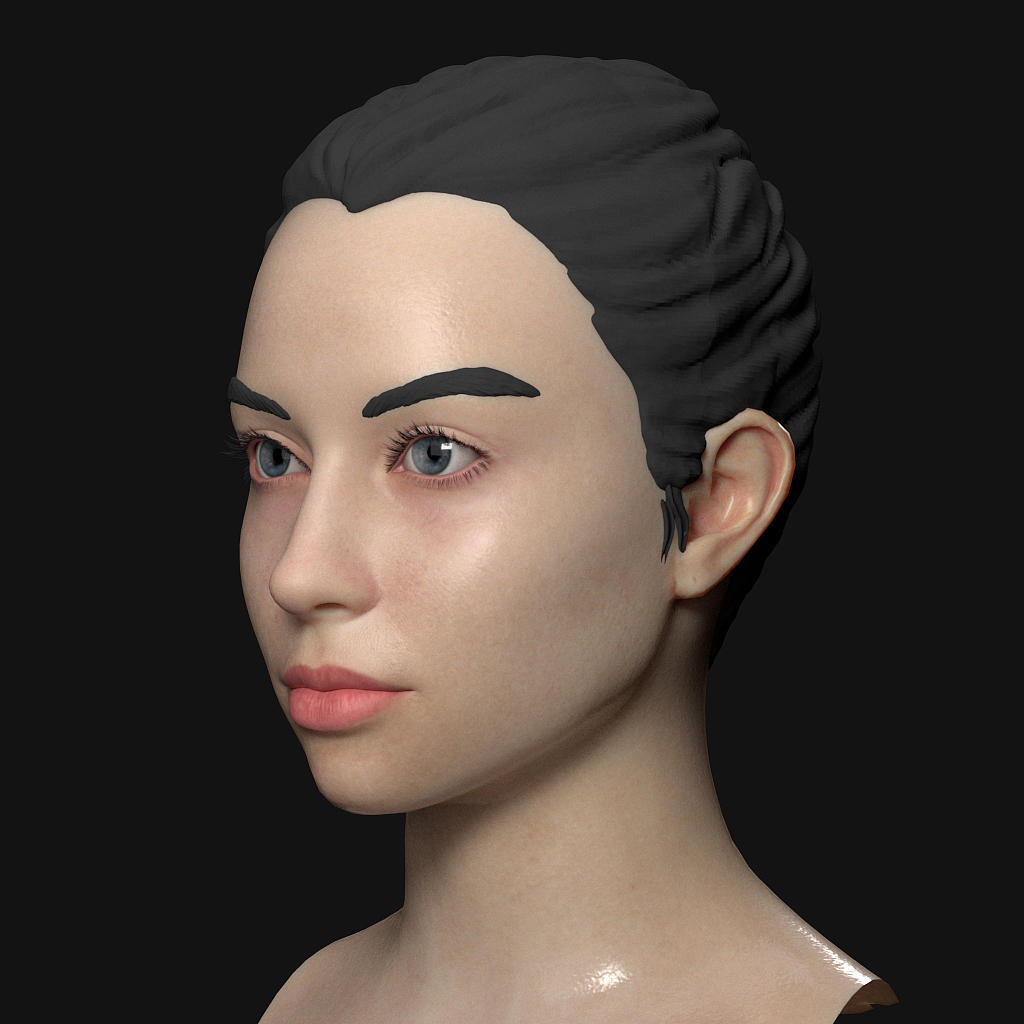 女生人头像练习