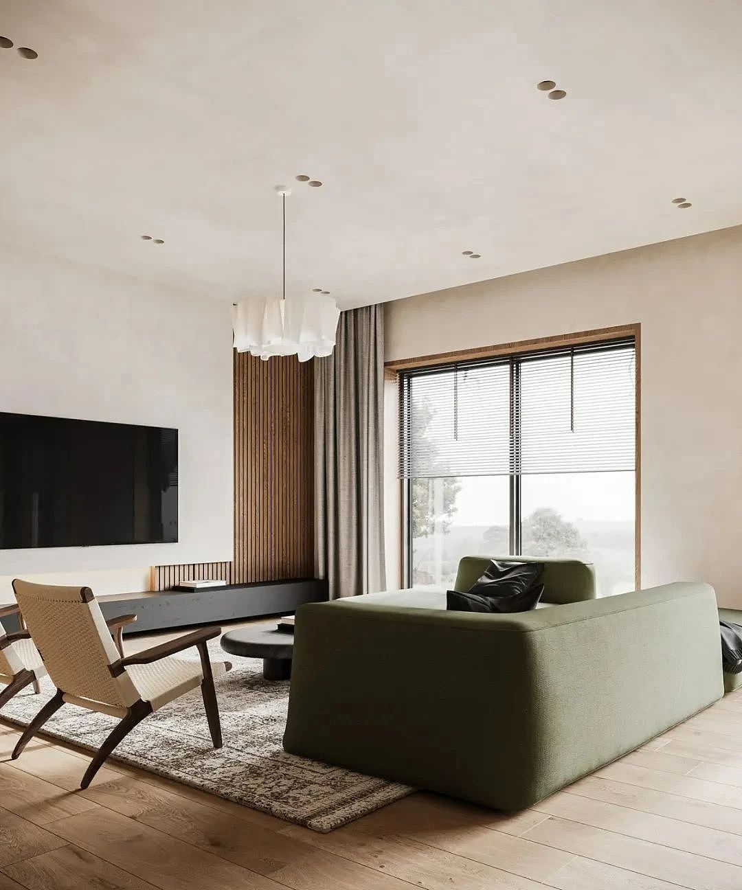 家装案例赏析——原木侘寂风，让家成为心灵的避风港（图ZMzY3ODgxMDE2） - 家装设计 - 站酷设计师成都有木设计原创素材 - 站酷ZCOOL