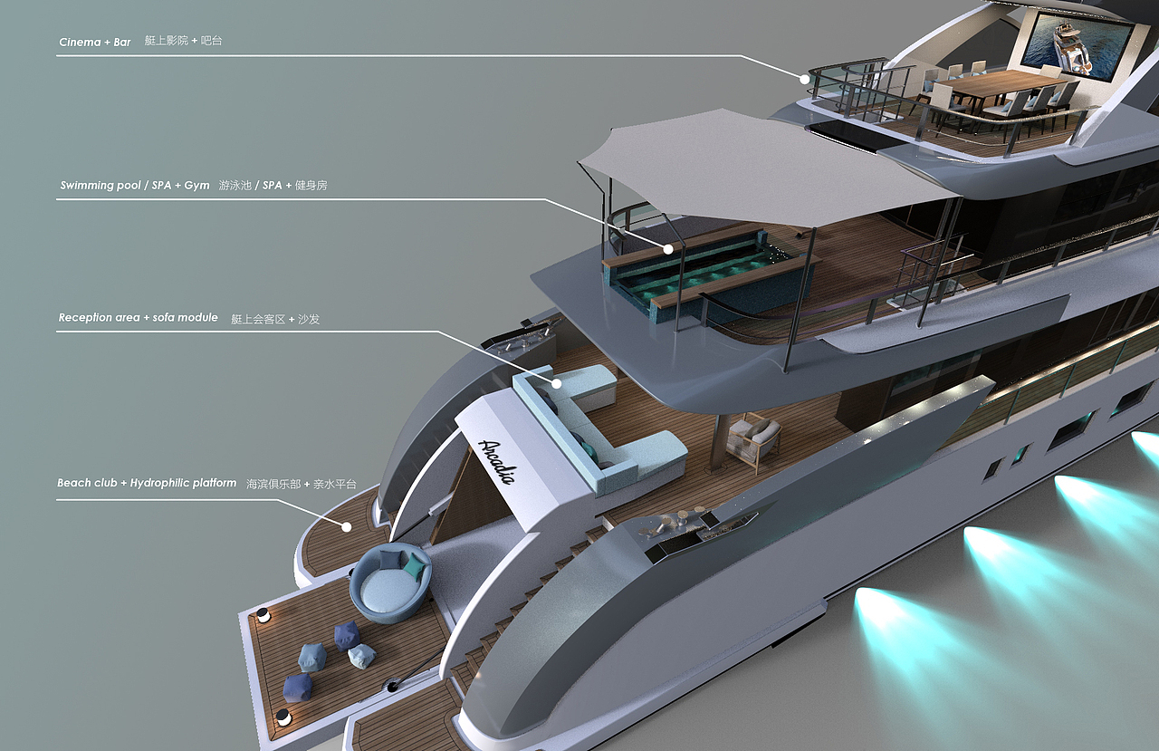 超级游艇概念设计