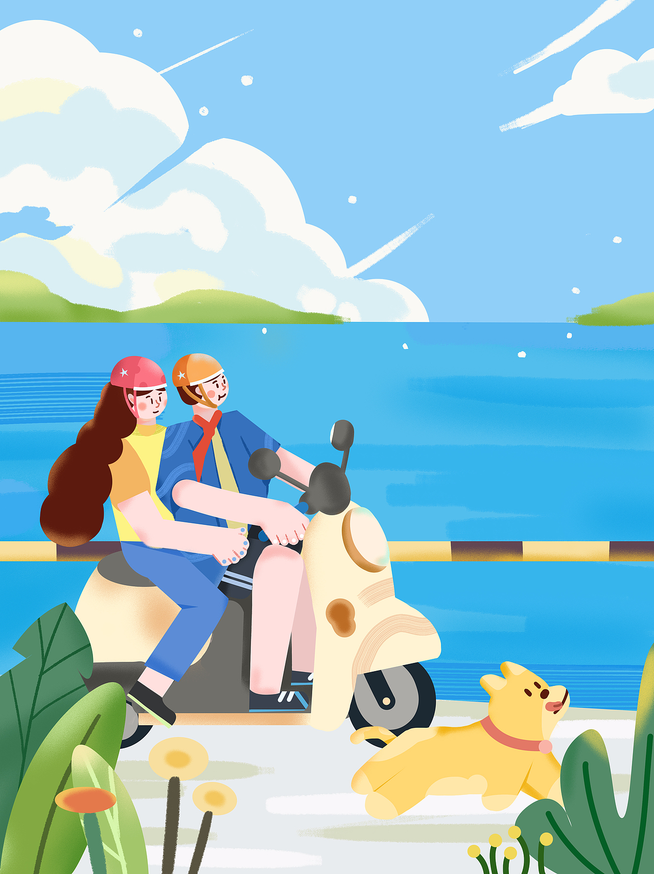 夏日旅行计划 想来一场逃离城市的旅游（图ZMzA2ODY0MzU2） - 创作习作 - 站酷设计师王迷路原创素材 - 站酷ZCOOL
