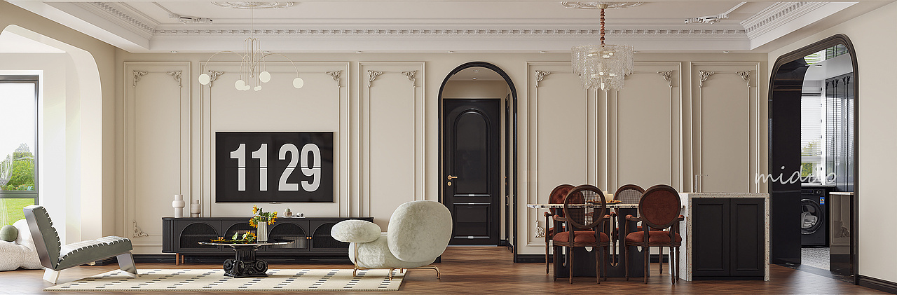 家装 | 永远沉迷于法式复古,大胆又神秘