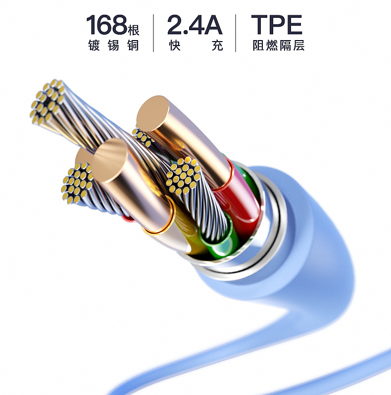 硅胶线USBtoTC口