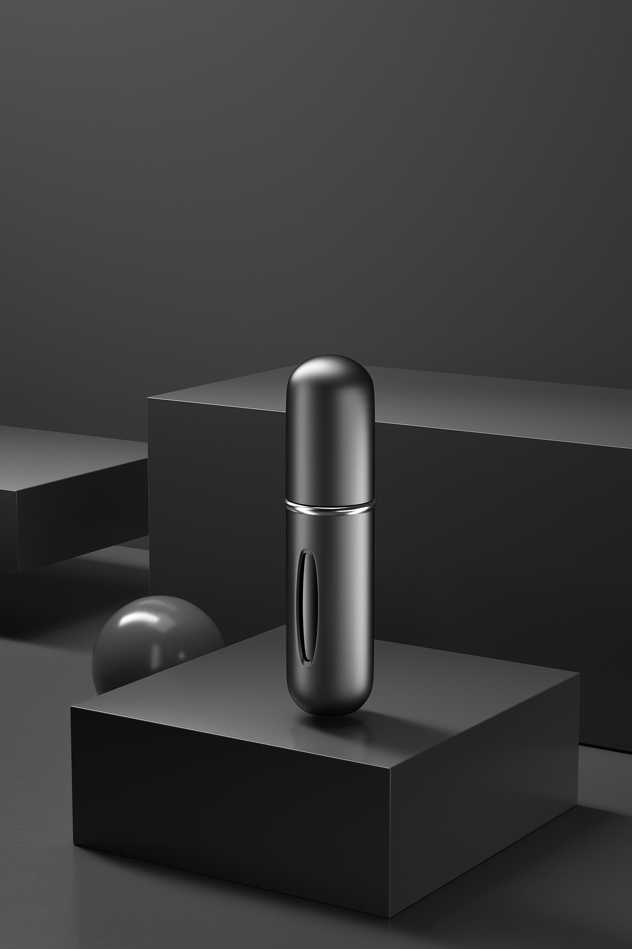 美妆系列上半年渲染总结/香水/分装瓶/指甲机/粉刺针