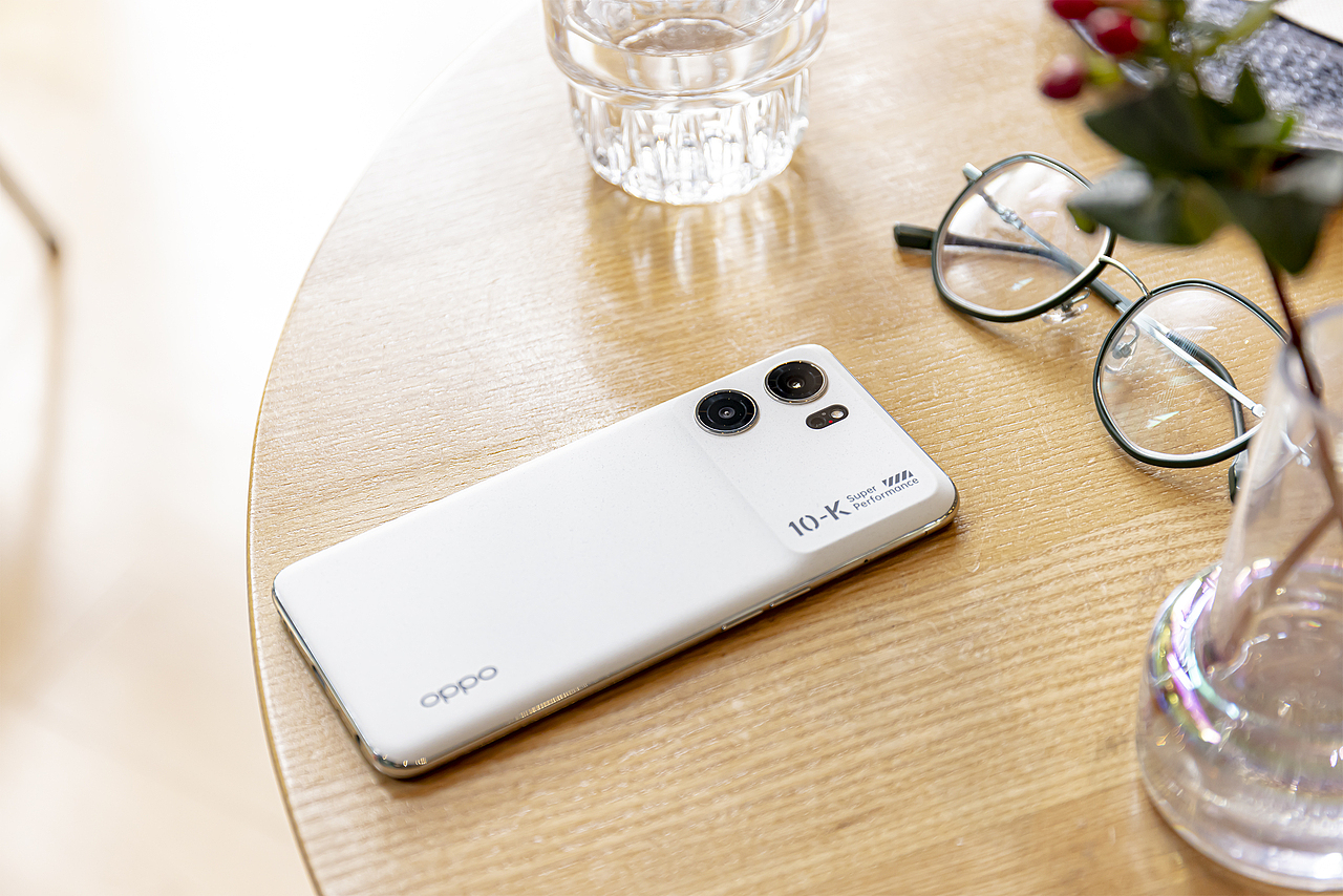OPPO K10白色版图赏媒体配图