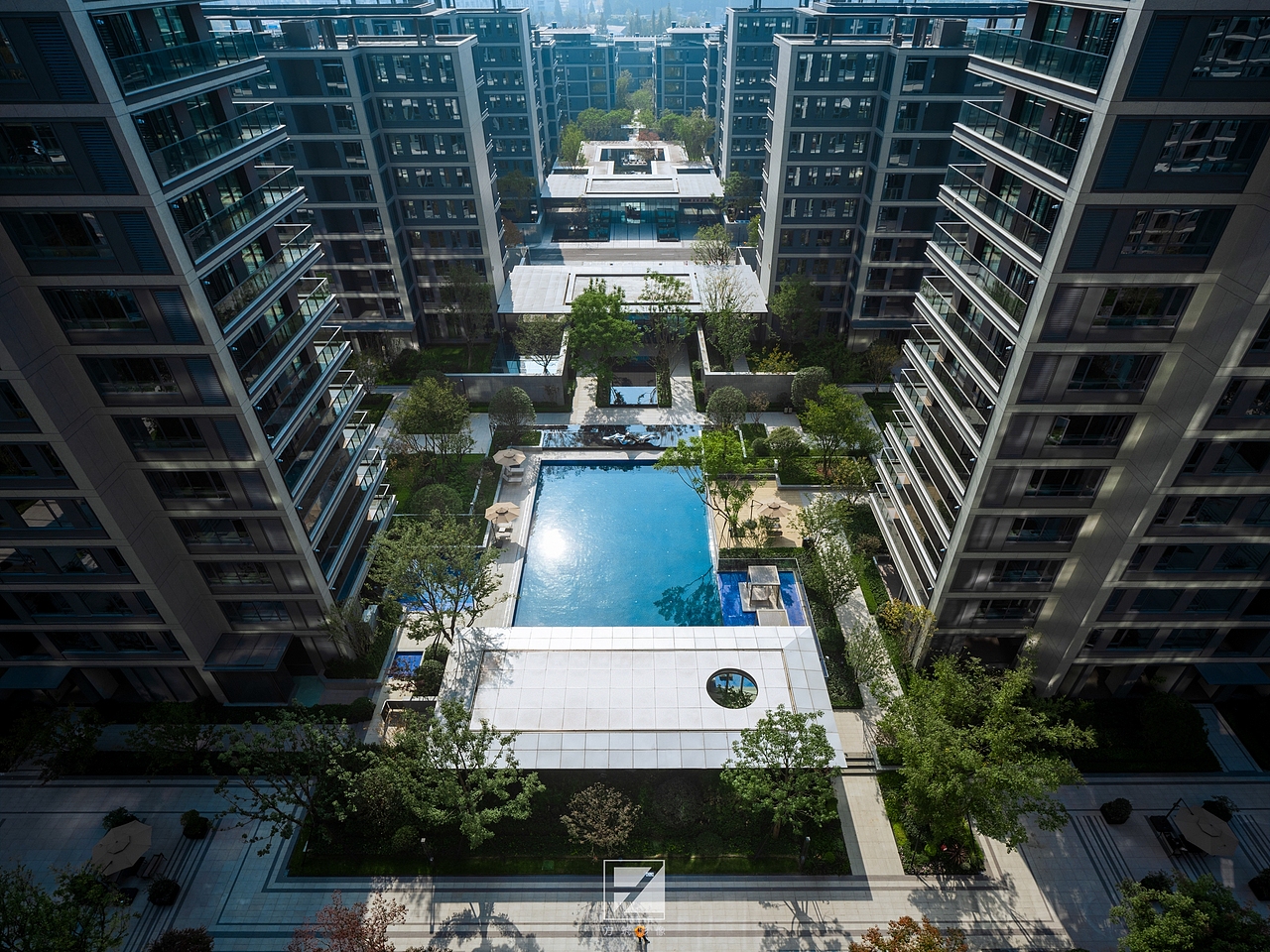 【上海方筑影像】--成都凤起籣庭住宅大区景观（图ZMzI0MTI3NDM2） - 环境/建筑摄影 - 站酷设计师上海方筑影像原创素材 - 站酷ZCOOL