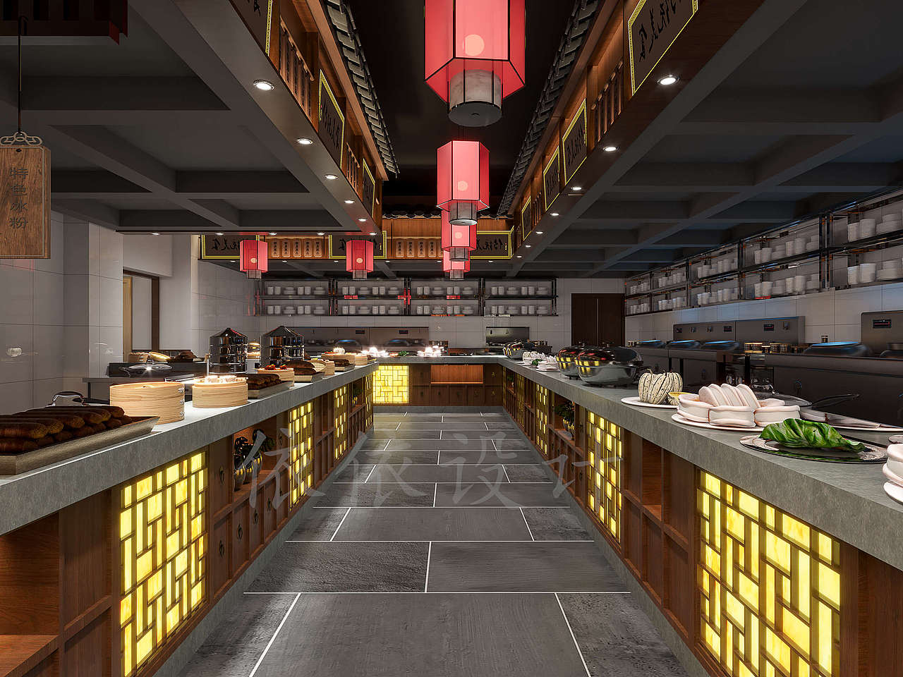 农家乐餐厅民宿设计