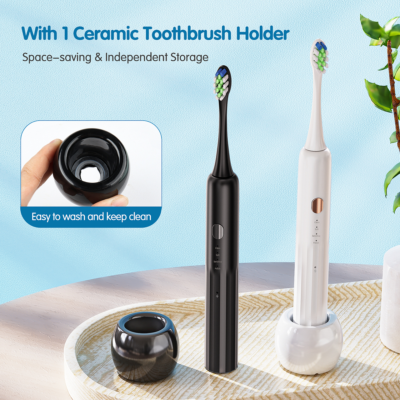 亚马逊/电动牙刷 主图、A+三维渲染合集