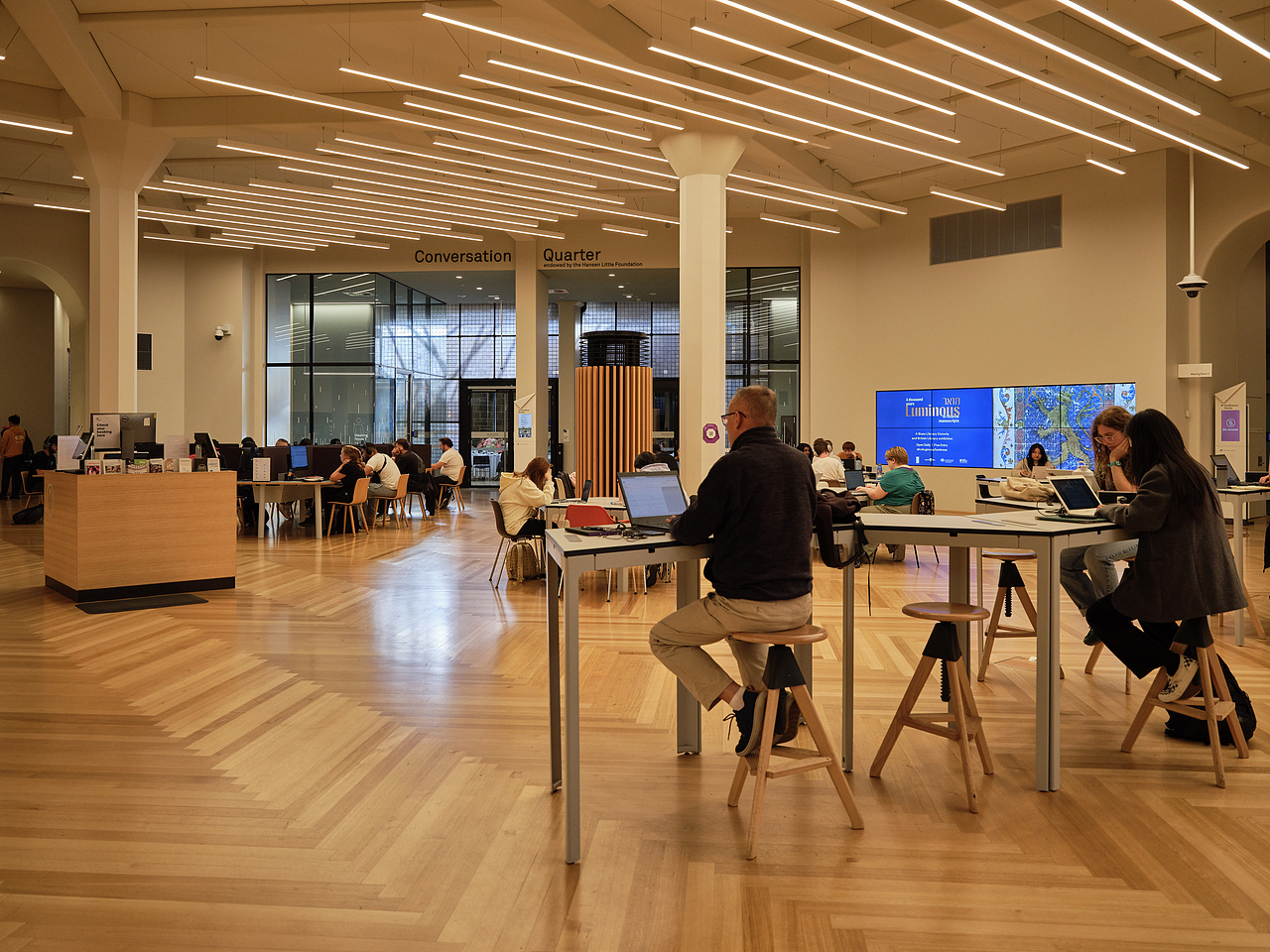 建筑空间摄影｜墨尔本维州州立图书馆（图ZMzY1OTMzMDQ0） - 环境/建筑摄影 - 站酷设计师HOWvision原创素材 - 站酷ZCOOL