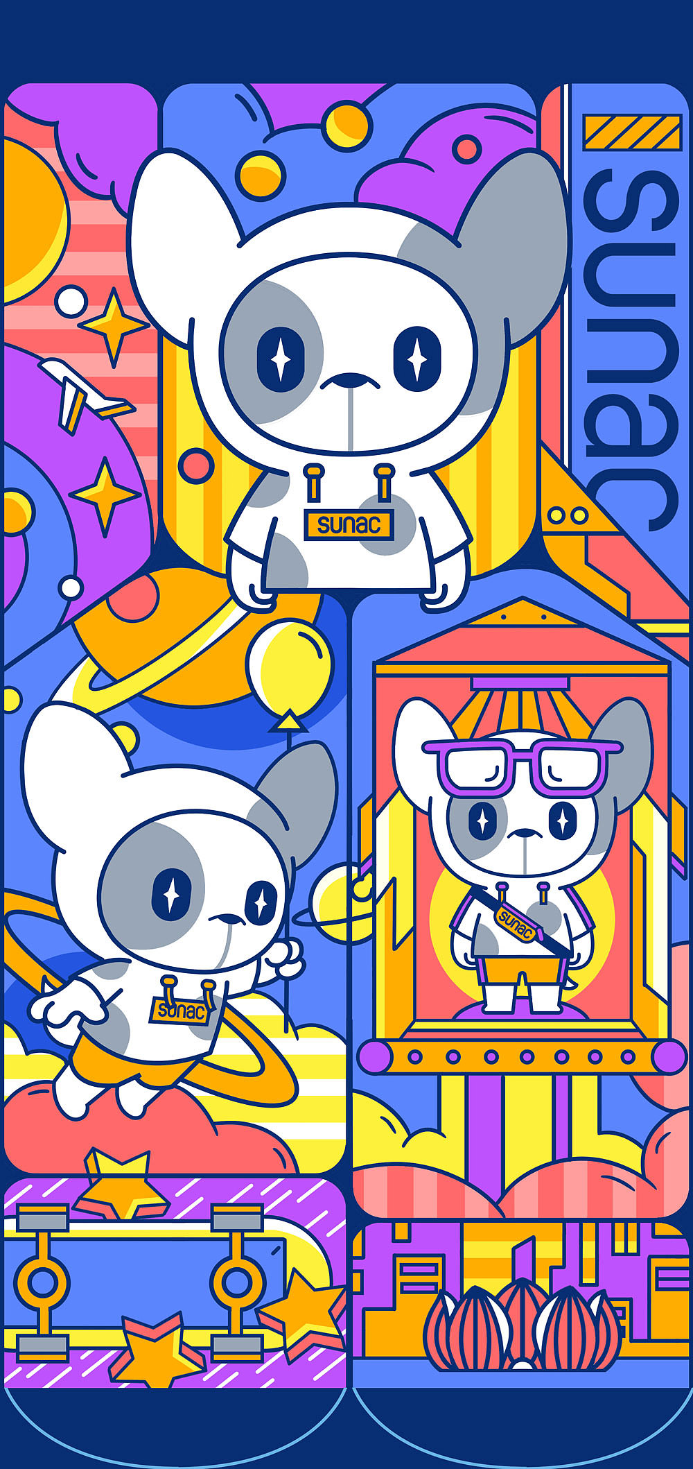 融创文旅城ip文英俊 形象/延展/节气插画