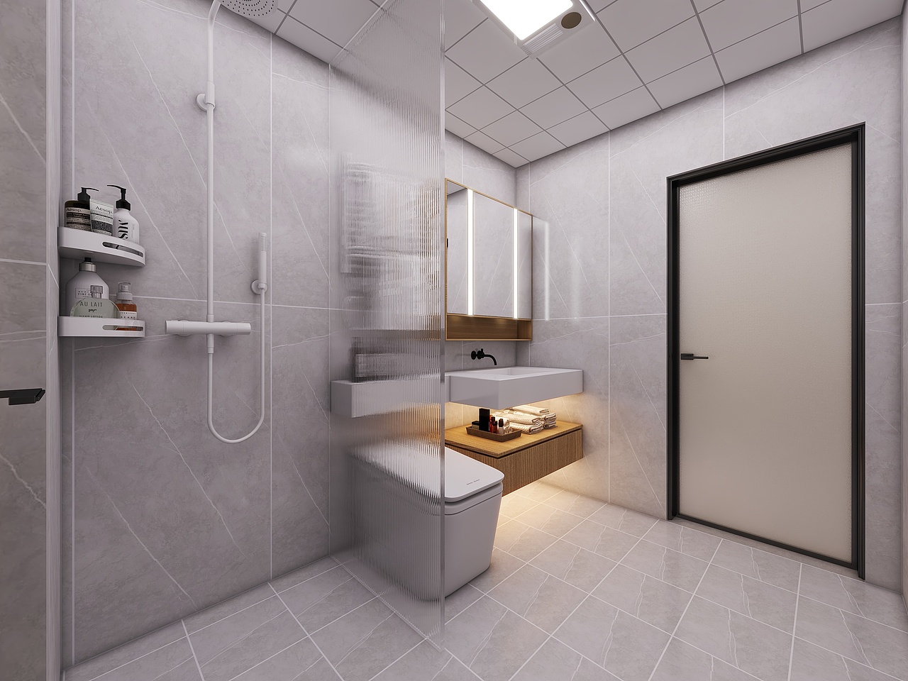 四川成都雅居乐花园(209平方现代简约四居室)