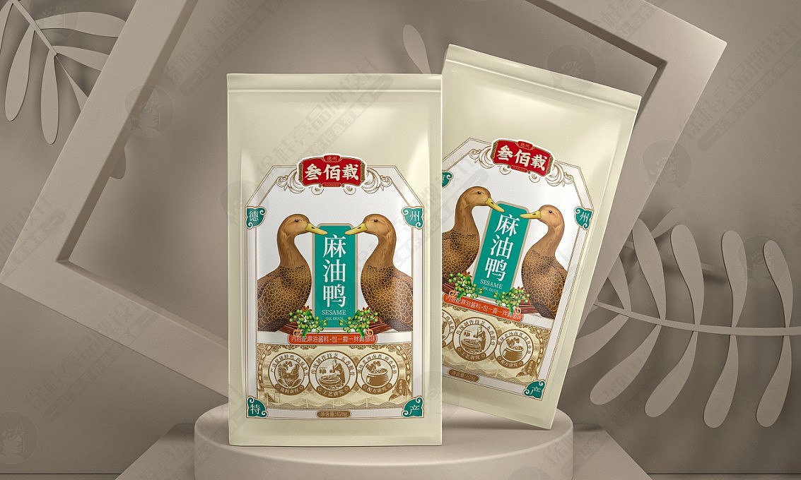 叁佰载德州五香扒鸡——徐桂亮品牌设计！（图ZMzAyMjc1MzYw） - 包装 - 站酷设计师徐桂亮品牌设计原创素材 - 站酷ZCOOL