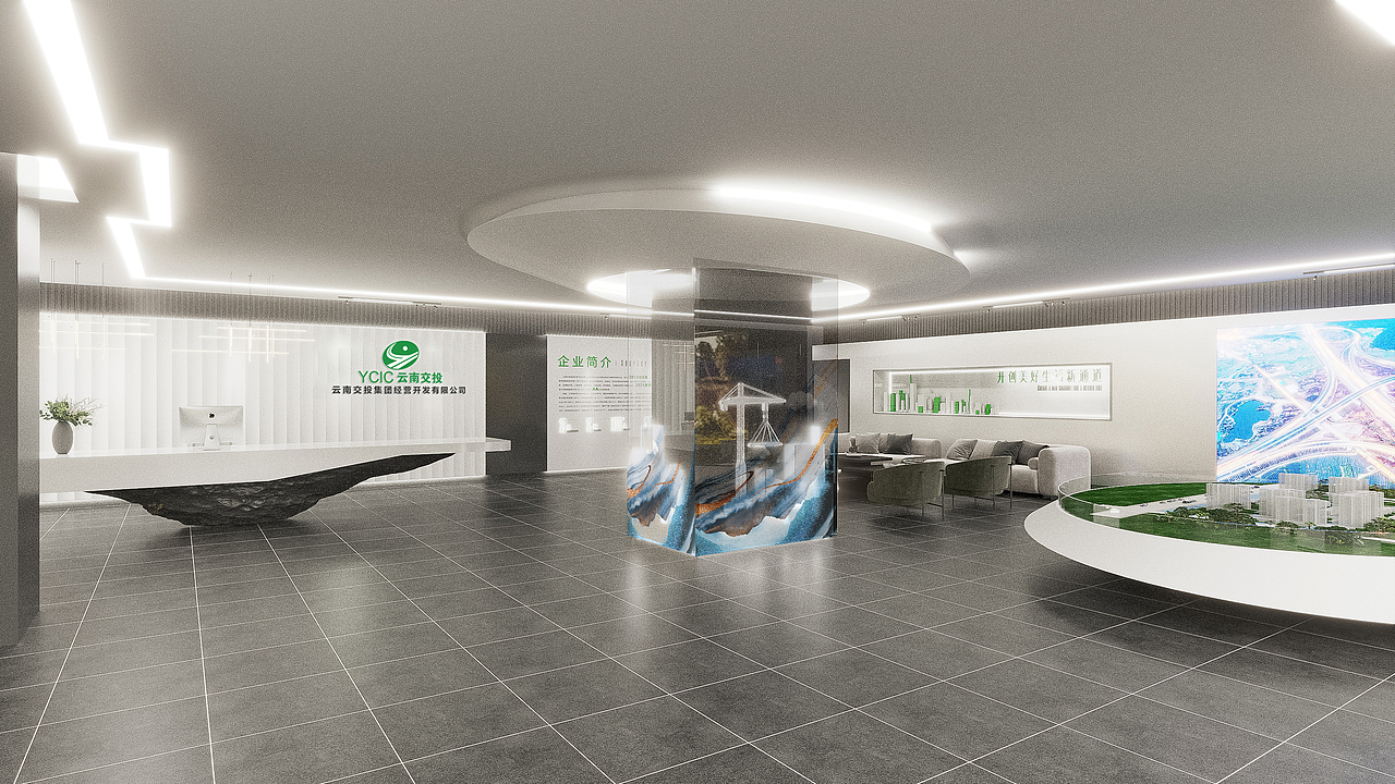 云南交投办公楼楼层改造（图ZMzY2MTE2NTQw） - 其他空间 - 站酷设计师云南凯瑞设计原创素材 - 站酷ZCOOL