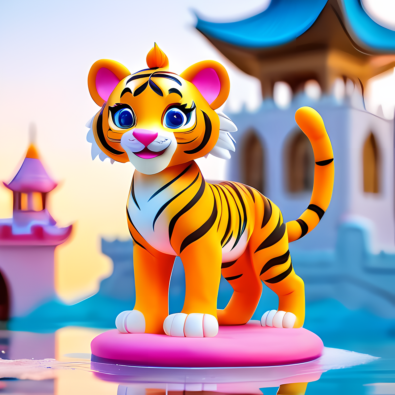 老虎-Stable Diffusion