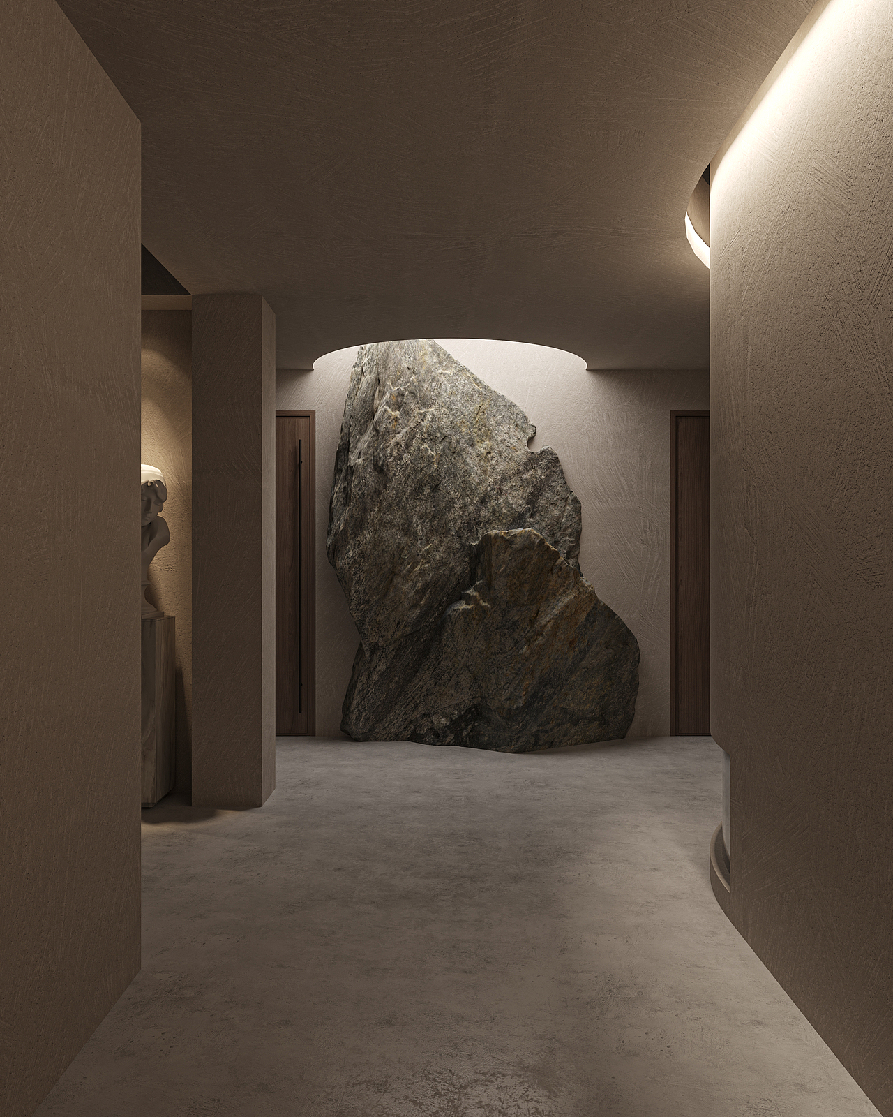 请石入室 | 会所空间设计（图ZMzA5NjIyNTI0） - 商业空间设计 - 站酷设计师米范空间全案设计原创素材 - 站酷ZCOOL