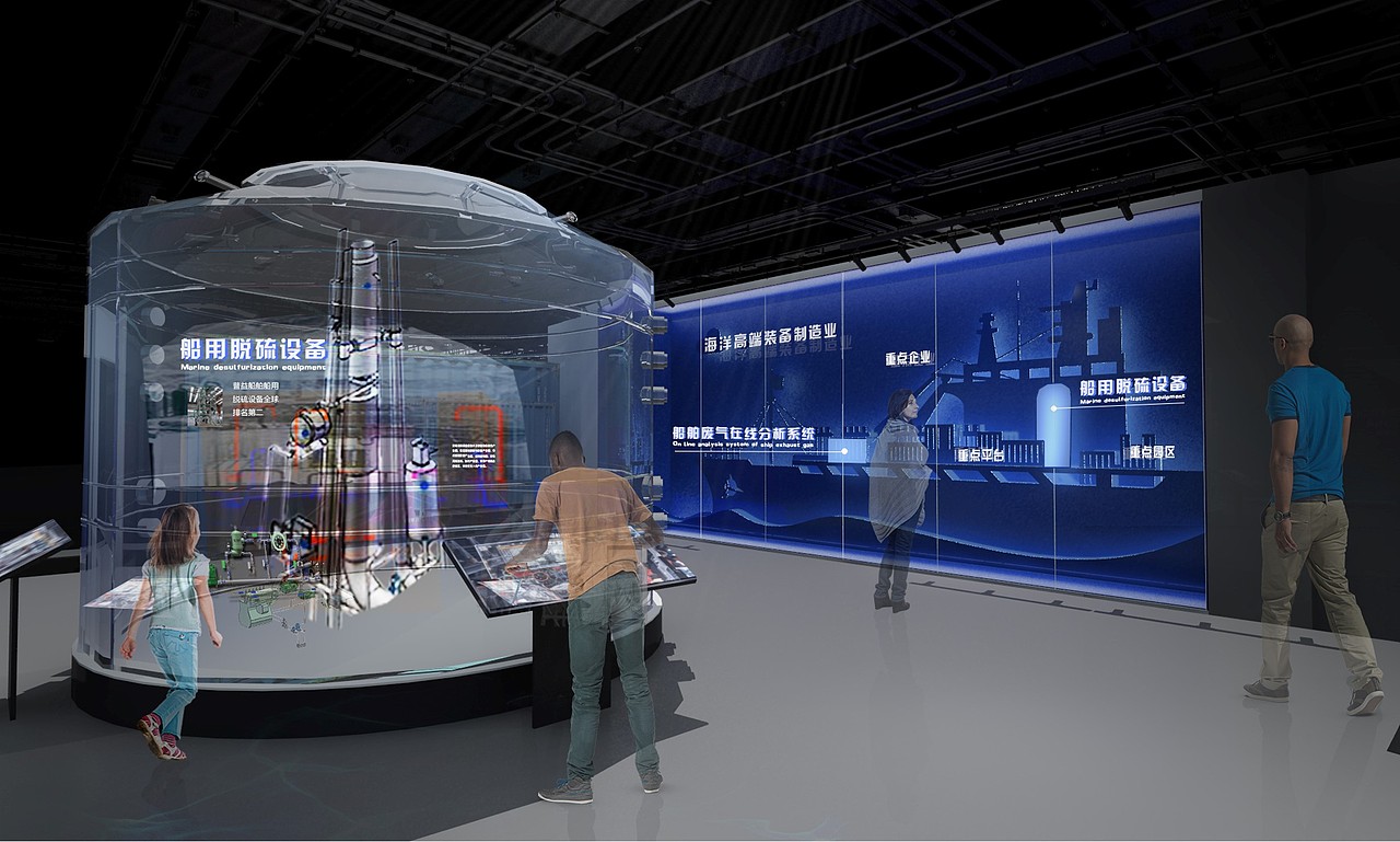 海洋科技馆（图ZMzA1MDAyODk2） - 展陈设计 - 站酷设计师以太文化设计原创素材 - 站酷ZCOOL