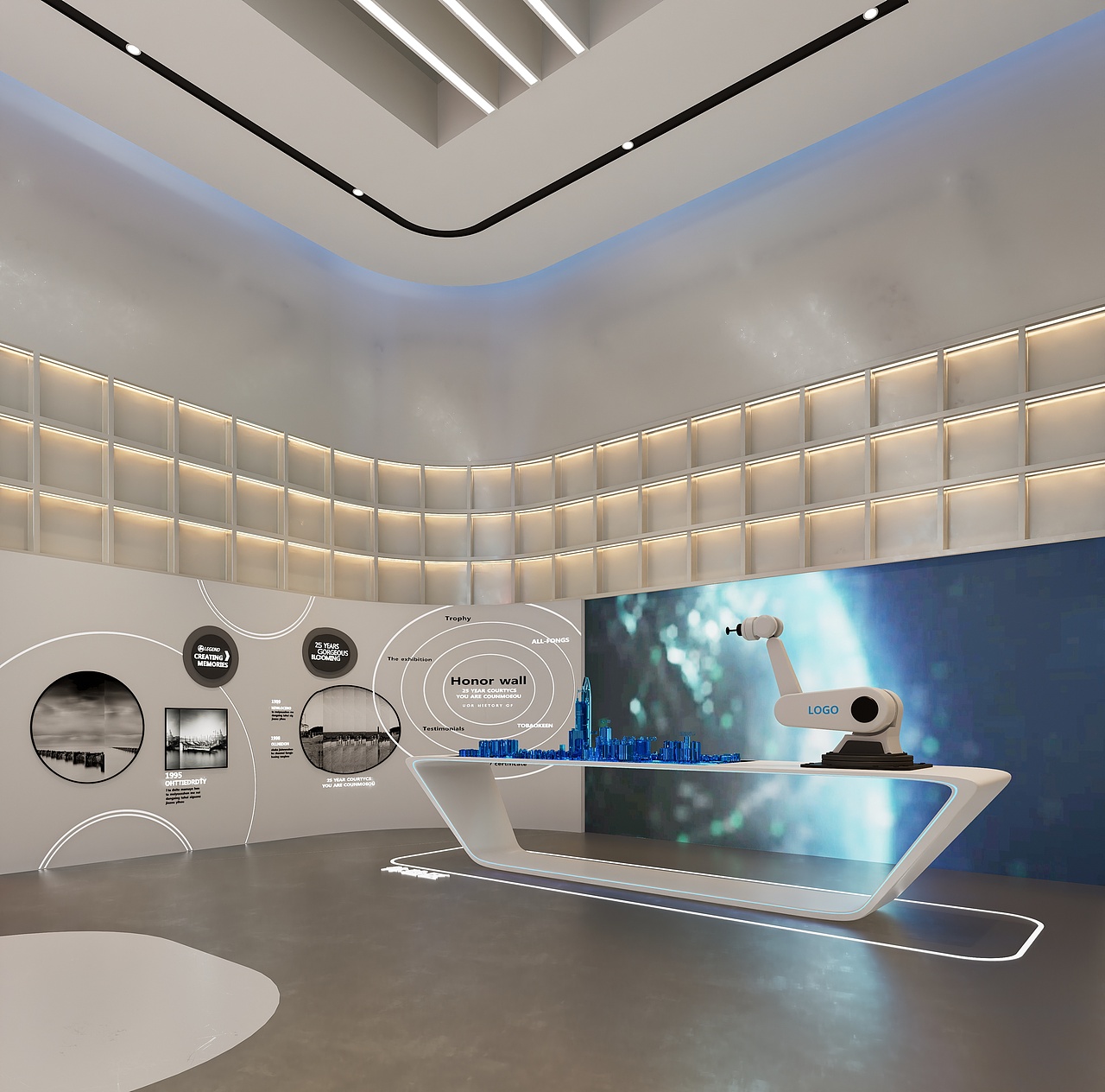 科技展馆（图ZMzQ2MzE4MDcy） - 商业空间设计 - 站酷设计师样式设计工作室原创素材 - 站酷ZCOOL