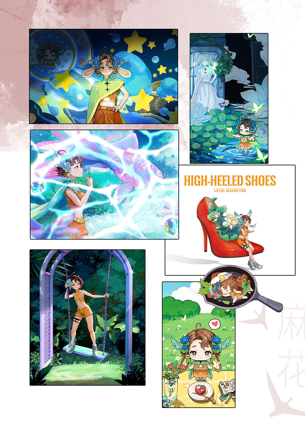 2023插画与角色年度总结（图ZMzYyMDQ2MTA4） - 商业插画 - 站酷设计师JMEN原创素材 - 站酷ZCOOL