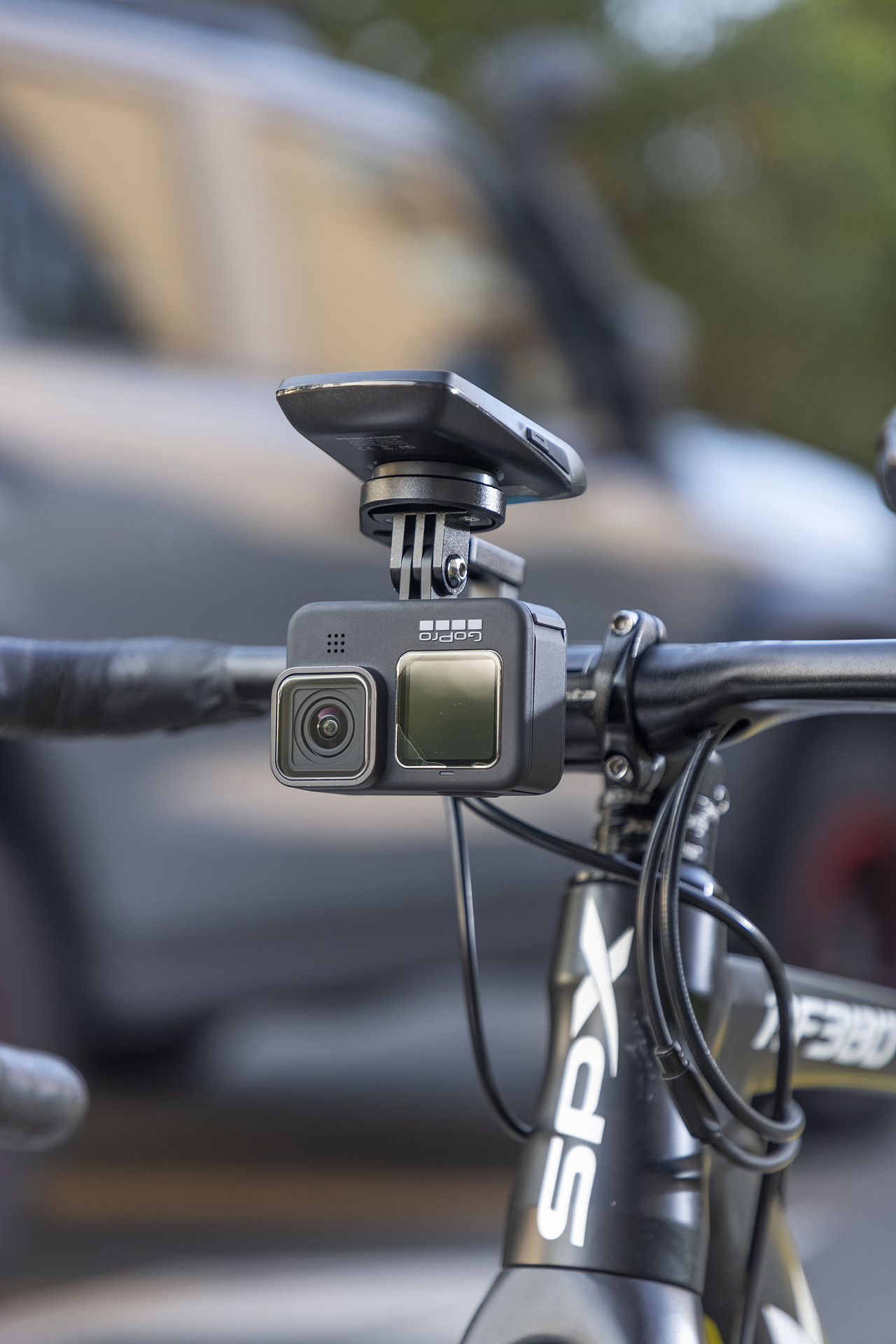 骑行码表架详情拍摄