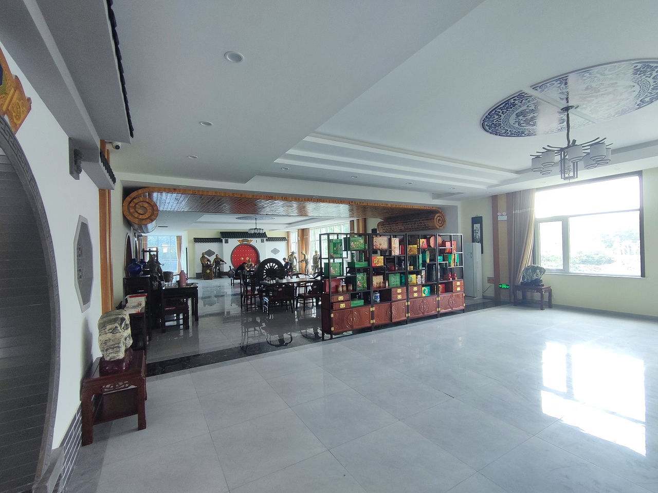 某乡镇茶产业展厅