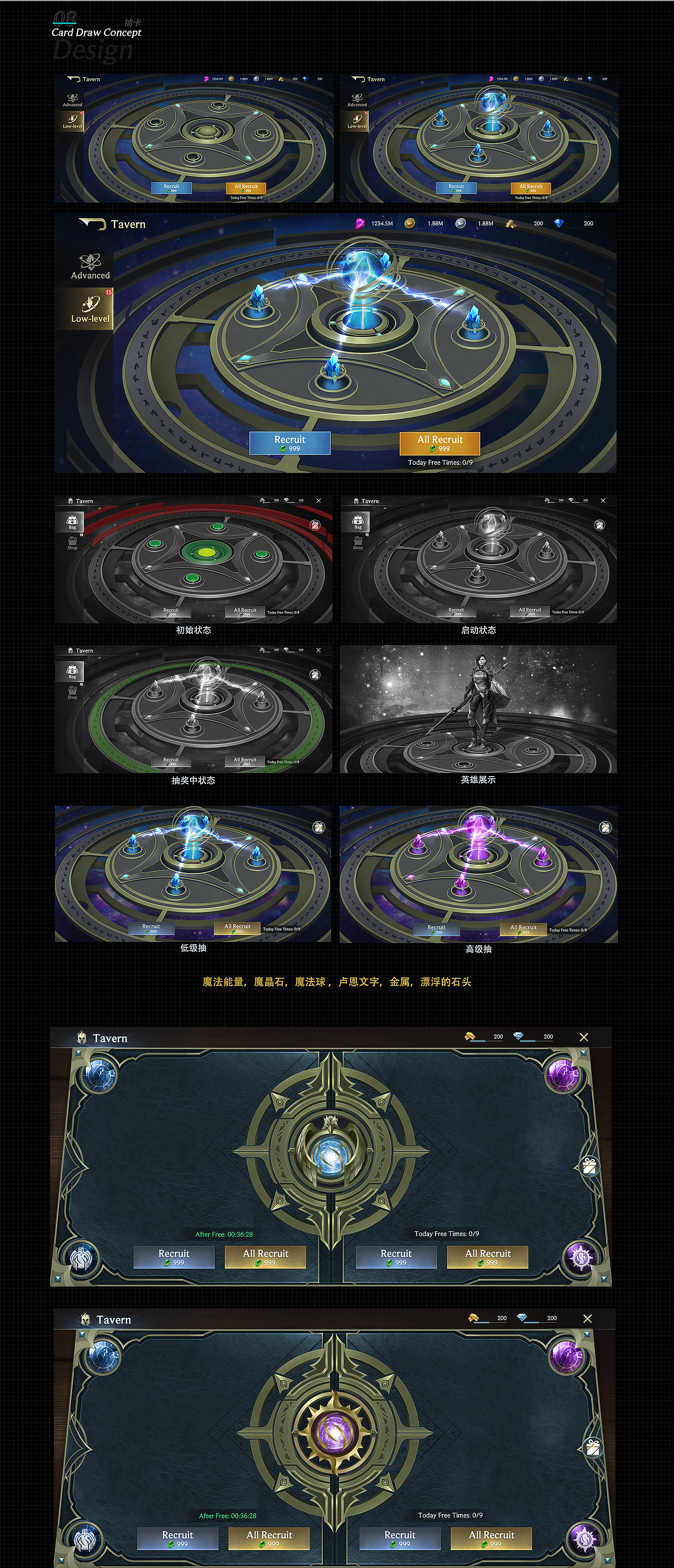 《Blood & Fire》战争策略欧美魔幻写实手游UI视觉全案（图ZMzIyMzE1Nzgw） - 游戏UI - 站酷设计师朱耀汉原创素材 - 站酷ZCOOL