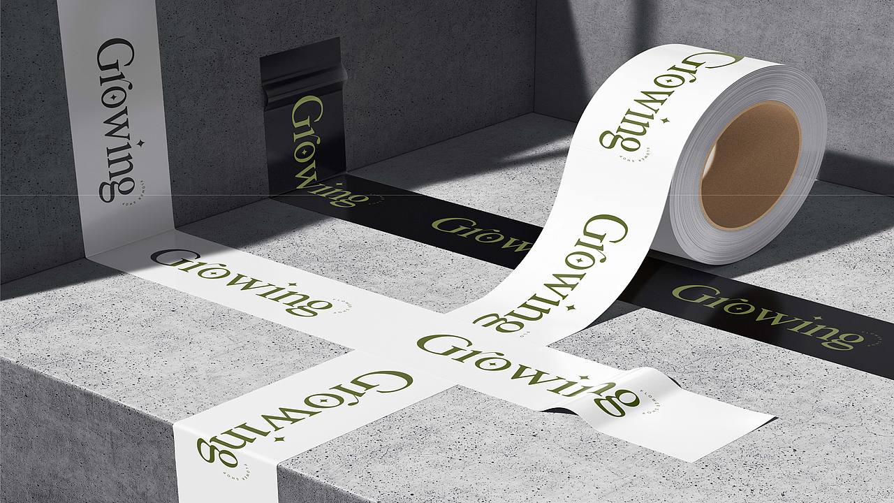 茁野(growing)花店品牌设计